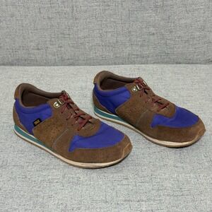 Teva Highside '84 Retro Sneakers Women 9 Purple Brown Suede 1103243-EUC